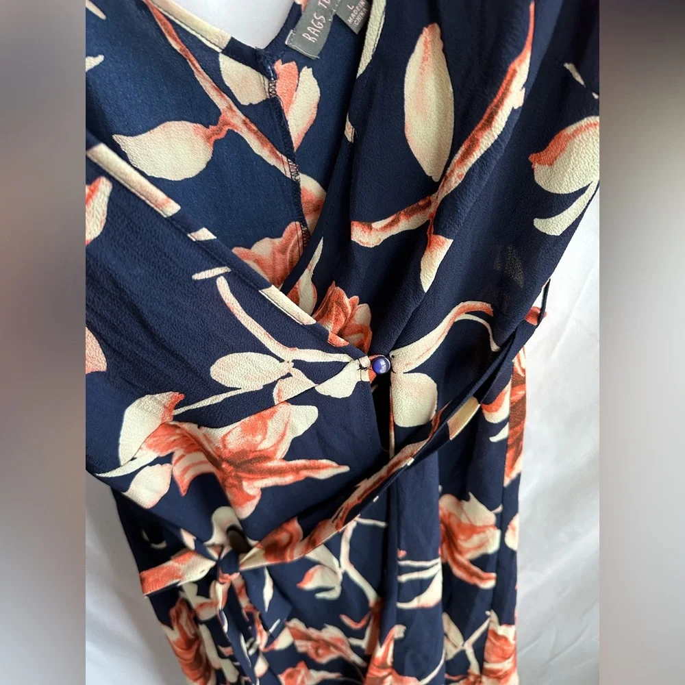 Spring Wrap Dress Mini - Picture 2 of 6